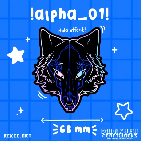Alpha 01 Sticker