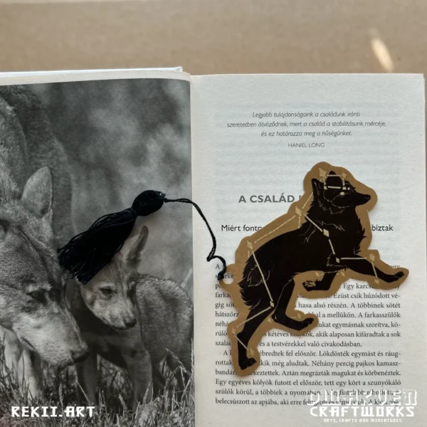 Stellar Wolf Bookmark